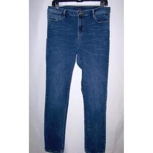 Tommy Hilfiger Women's 12 - Greenwich Straight Leg Blue Jeans - Stretch